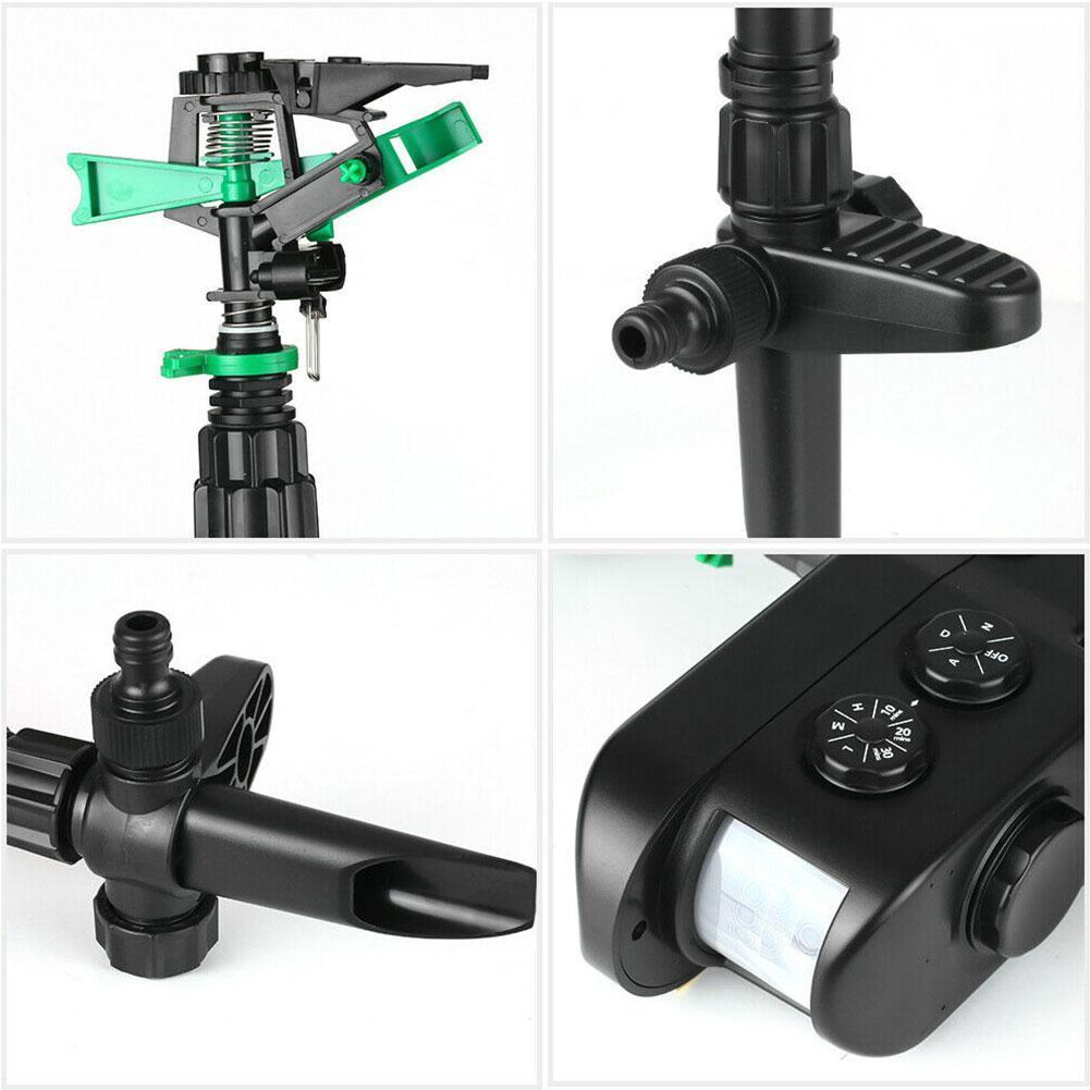 Solar Motion-Activated Sprinkler Deer & Animal Deterrent