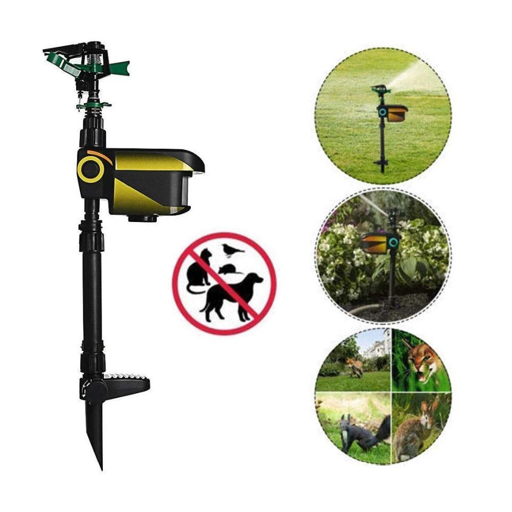 Solar Motion-Activated Sprinkler Deer & Animal Deterrent
