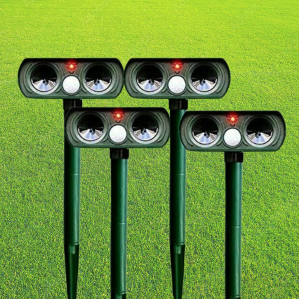 Solar Powered Ultrasonic Animal & Pest Repeller