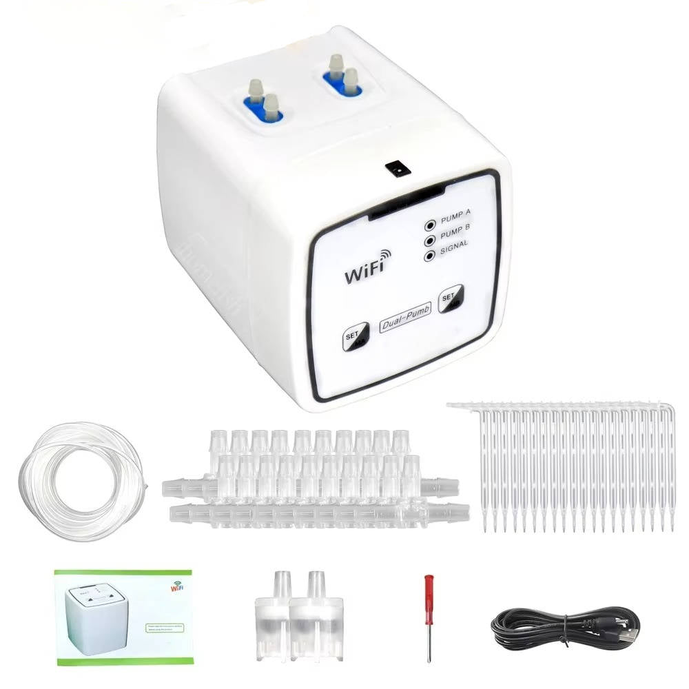 WiFi Smart Plant Waterer - Automatic Drip System for 20 Pots