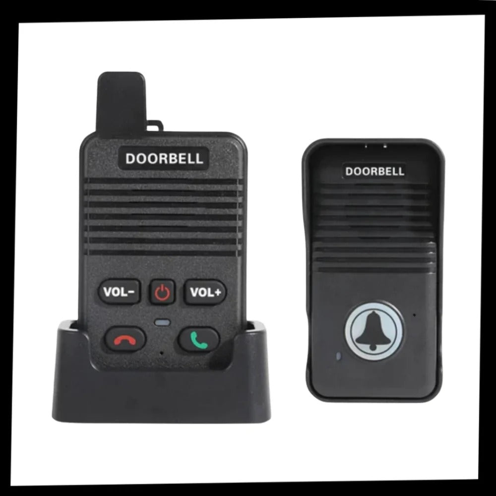 Two-Way Video Intercom Doorbell with Hands-Free Talk
