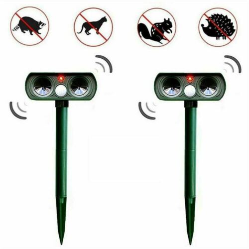 Solar Powered Ultrasonic Animal & Pest Repeller